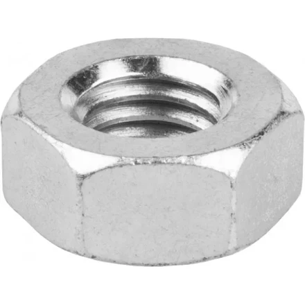 Гайка ЗУБР &quot;МАСТЕР&quot; шестигранная ГОСТ 5927-70, класс прочности 6, оцинкованная,  M10, 5кг 303550-10 купить в Ноябрьске