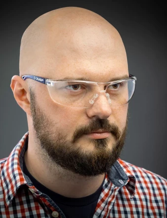 ЗУБР БОЛИД, открытого типа, прозрачные, сферические стёкла устойчивые к запотеванию, защитные очки, Профессионал (110485) купить в Ноябрьске