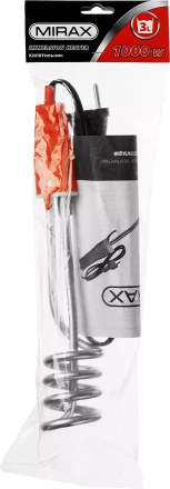 Кипятильник MIRAX, 1000 Вт, 220В 55418-10 купить в Ноябрьске