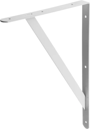 Уголок-кронштейн STAYER &quot;MASTER&quot;, усиленный, 400х280х30х4мм, белый 37423-1 купить в Ноябрьске