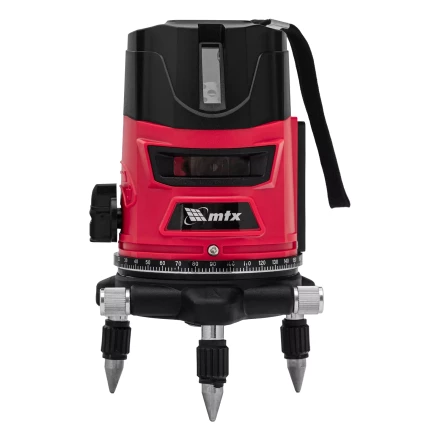 Лазерный уровень MTX CRX-30R, 30 м, красный луч, батарейки, резьба 5/8&quot; 35030 купить в Ноябрьске