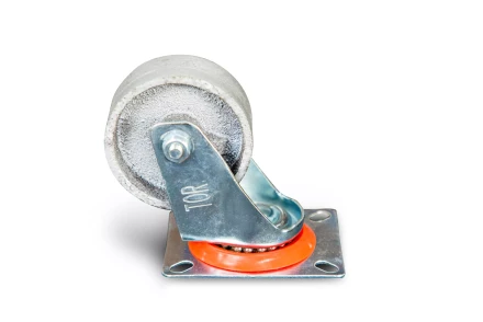 Колесо поворотное чугунное EM01 VKV 80 85 мм термостойкое 1024214 купить в Ноябрьске