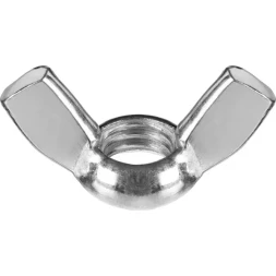 Гайка ЗУБР &quot;МАСТЕР&quot; барашковая, DIN 315, оцинкованная, M6, 5кг 303730-06