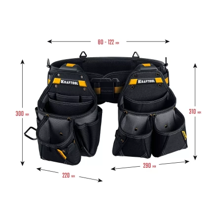 Пояс монтажника KRAFTOOL 38761 купить в Ноябрьске