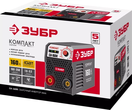 Сварочный инвертор ММА СА-160К серия МАСТЕР купить в Ноябрьске
