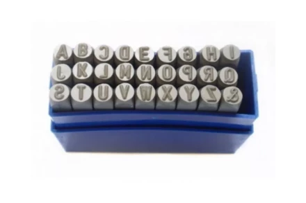 Клеймо буквенное 4мм латиница купить в Ноябрьске