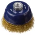 DEXX. Щетка чашечная для УШМ, витая стальная латунированная проволока 0,3мм, 100ммхМ14 35103-100 купить в Ноябрьске
