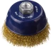 DEXX. Щетка чашечная для УШМ, витая стальная латунированная проволока 0,3мм, 100ммхМ14 35103-100 купить в Ноябрьске