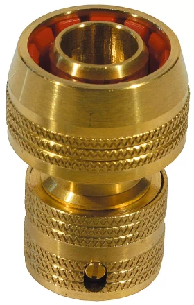 Соединитель RACO &quot;Profi&quot; (шланг-насадка) латунный с автостопом, 3/4&quot; 4246-55006B купить в Ноябрьске
