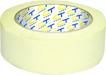 Лента малярная 23 мм х 25 м на бумажной основе  СИБРТЕХ 88838 купить в Ноябрьске