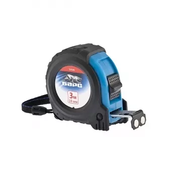 Рулетка Вектор 3 м х 19 мм, утолщенное полотно, магнитный зацеп, обрезиненный корпус  БАРС 32540 купить в Ноябрьске