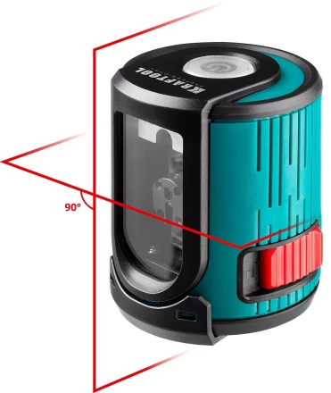 Нивелир лазерный линейный с держателем HC-1 и элевационным штативом ST-110 (35-110см), в кейcе, KRAFTOOL 34700-4 купить в Ноябрьске