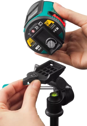 Нивелир лазерный линейный с держателем HC-1 и элевационным штативом ST-110 (35-110см), в кейcе, KRAFTOOL 34700-4 купить в Ноябрьске