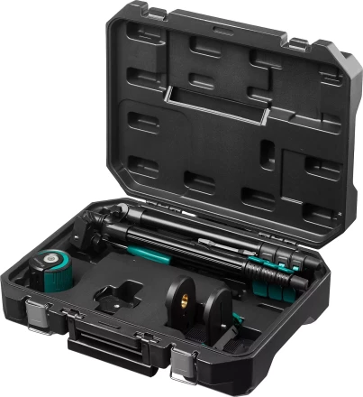 Нивелир лазерный линейный с держателем HC-1 и элевационным штативом ST-110 (35-110см), в кейcе, KRAFTOOL 34700-4 купить в Ноябрьске