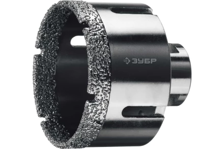 ЗУБР АВК, d 60 мм, (М14, 15 мм кромка), вакуумная алмазная коронка, Профессионал (29865-60) купить в Ноябрьске