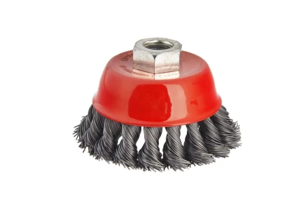 Кордщетка HAMMER чаша 75мм для УШМ витая сталь (207-105) купить в Ноябрьске