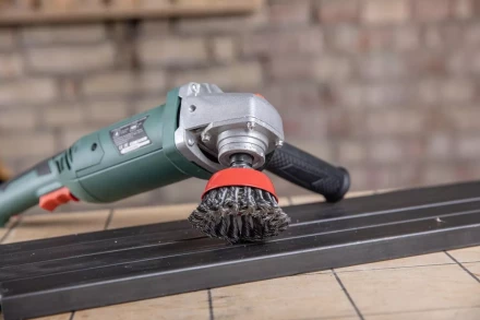 Кордщетка HAMMER чаша 75мм для УШМ витая сталь (207-105) купить в Ноябрьске