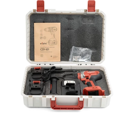 Аккумуляторная ударная дрель-шуруповерт ESPIRA CDI-i01 411053 купить в Ноябрьске