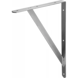 Уголок-кронштейн STAYER &quot;MASTER&quot;, усиленный, 400х280х30х4мм, оцинкованный 37423-5