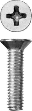 Винт ЗУБР &quot;МАСТЕР&quot; DIN 965, класс прочности 4.8, оцинкованный, M5x20мм, 5кг 303110-05-020 купить в Ноябрьске