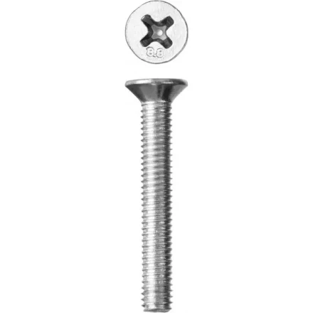 Винт ЗУБР DIN 965, класс прочности 8.8, оцинкованный, M6x30 мм, ТФ6, 7 шт. 4-303116-06-030 купить в Ноябрьске