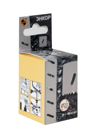 Коронка Bi-Metal Ф20 мм М3 Энкор 24120 купить в Ноябрьске