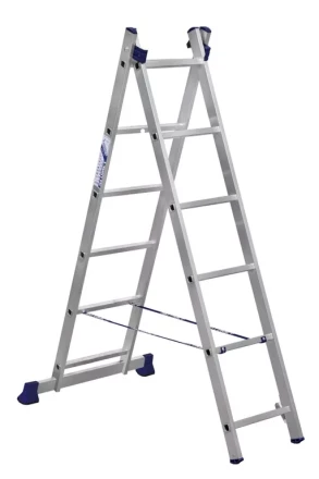 Лестница 2-х секционная алюминиевая 2*6 1013292 купить в Ноябрьске