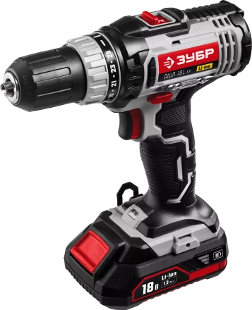 Дрель-шуруповерт 2 АКБ ДШЛ-181 КН серия СТАНДАРТ купить в Ноябрьске