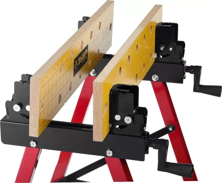 Верстак столярный ЗУБР &quot;МАСТЕР&quot; складной, 605х635х805 мм 38726 купить в Ноябрьске