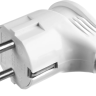 Вилка MAXElectro электрическая, 16А/220В, угловая, с заземлением, белая, STAYER 55161-W купить в Ноябрьске