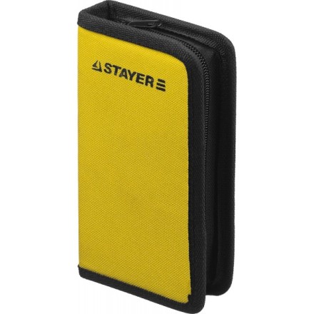 Набор STAYER Ключи &quot;MASTER&quot; имбусовые короткие, Cr-V, сатинированное покрытие, чехол, HEX 2-14мм, 10 пред 2740-H10_z01 купить в Ноябрьске