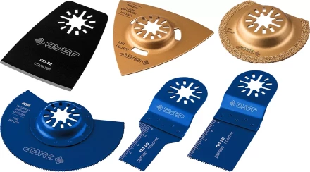 ЗУБР НР-6 UniLock, OIS-хвост., 6 предм., набор насадок для реноватора, Профессионал (15574) купить в Ноябрьске