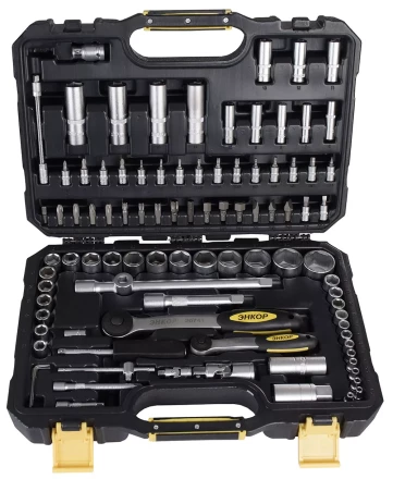 Набор инструмента 94 предметов пластиковый кейс 57057 купить в Ноябрьске