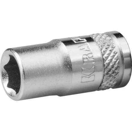 Торцовая головка KRAFTOOL &quot;INDUSTRIE QUALITAT&quot;, Cr-V, FLANK, хромосатинированная, 1/4&quot;, 7 мм 27815-07_z01 купить в Ноябрьске