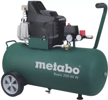 Компрессор масляный поршневой прямой привод Metabo Basic 250-50 W купить в Ноябрьске