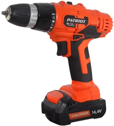 Аккумуляторная дрель -шуруповерт BR 140 PATRIOT купить в Ноябрьске