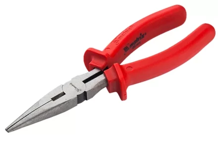 Длинногубцы Econom 180 мм прямые шлифованные пластмассовые рукоятки MATRIX 17193 купить в Ноябрьске