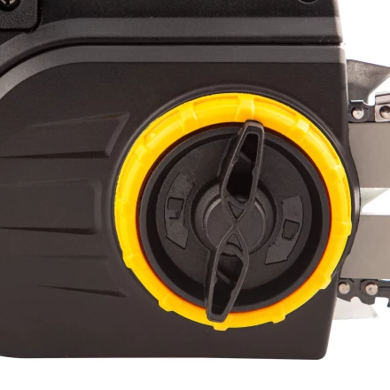 Пила цепная электрическая Denzel EDS-2000, 2 кВт,продольная, шина 40 см, шаг 3/8, паз 1.3 мм, 56 звеньев 95618 купить в Ноябрьске