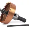 HSS-TiN коронка MESSER 50мм с центр. сверлом и толкающей пружиной для  лист. материала  до 2 мм ц/х купить в Ноябрьске