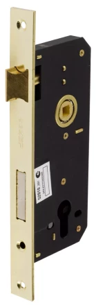 Корпус врезного замка ЗУБР &quot;ЭКСПЕРТ&quot;, с защелкой, межосевое расстояние 85мм, прямоугольный ригель 52010_z01 купить в Ноябрьске