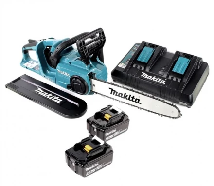 Аккумуляторная цепная пила Makita DUC353PT2 (2* 5АЧ, ЗУ) купить в Ноябрьске