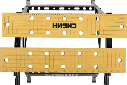 Верстак столярный СИБИН складной, 605х635х780 мм 38723 купить в Ноябрьске