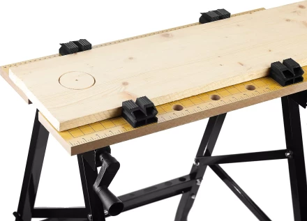 Верстак столярный СИБИН складной, 605х635х780 мм 38723 купить в Ноябрьске