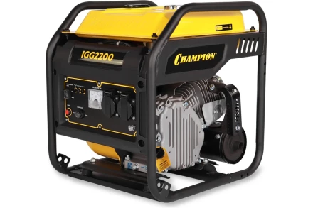 Бензогенератор инверторный CHAMPION IGG2200 (2/2,1кВт, 7лс, 7л, 25кг) купить в Ноябрьске