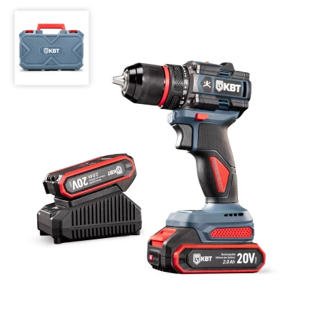 Дрель-шуруповерт аккумуляторная бесщеточная КВТ DB-20-13 с максимальным размером оснастки до 13 мм (102588) купить в Ноябрьске