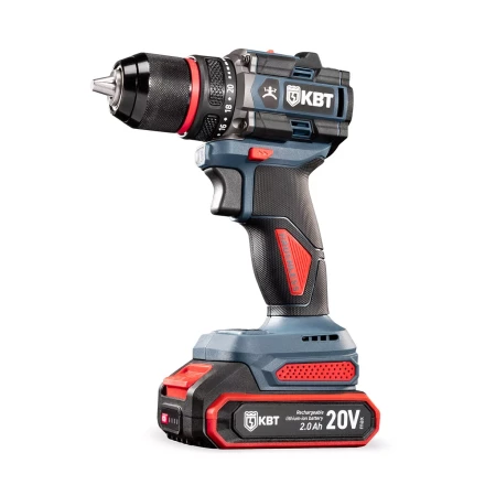 Дрель-шуруповерт аккумуляторная бесщеточная КВТ DB-20-13 с максимальным размером оснастки до 13 мм (102588) купить в Ноябрьске