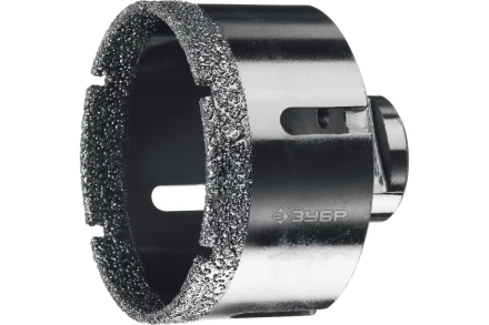 ЗУБР АВК, d 70 мм, (М14, 15 мм кромка), вакуумная алмазная коронка, Профессионал (29865-70) купить в Ноябрьске