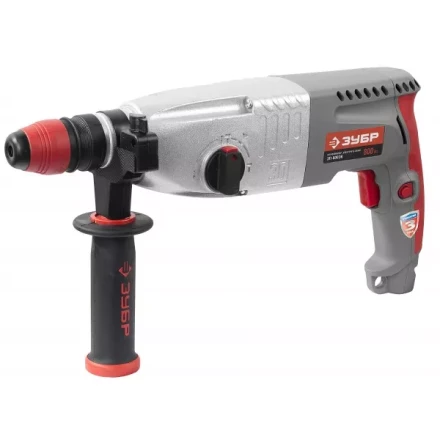 Перфоратор ЗУБР, SDS-plus, БЗП,  в компл., металл корпус редуктора, 800Вт, кейс ЗП-800ЭК купить в Ноябрьске