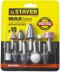Набор STAYER &quot;MASTER&quot;: Абразивные минишарошки-насадки для гравера и дрели, хвостовик d 3,2 / 6,0мм, 10 предм. 2989-H10 купить в Ноябрьске