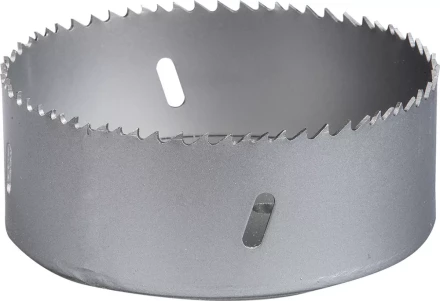 Коронка ЗУБР &quot;ЭКСПЕРТ&quot; биметаллическая, быстрорежущая сталь, глубина сверления до 38мм, d-102мм 29531-102_z01 купить в Ноябрьске